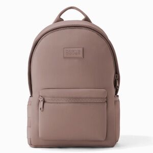 Dagne Dover Dakota Neoprene Backpack in Dune, Size Large